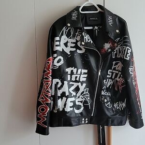 Balenciaga style Biker jacket unisex